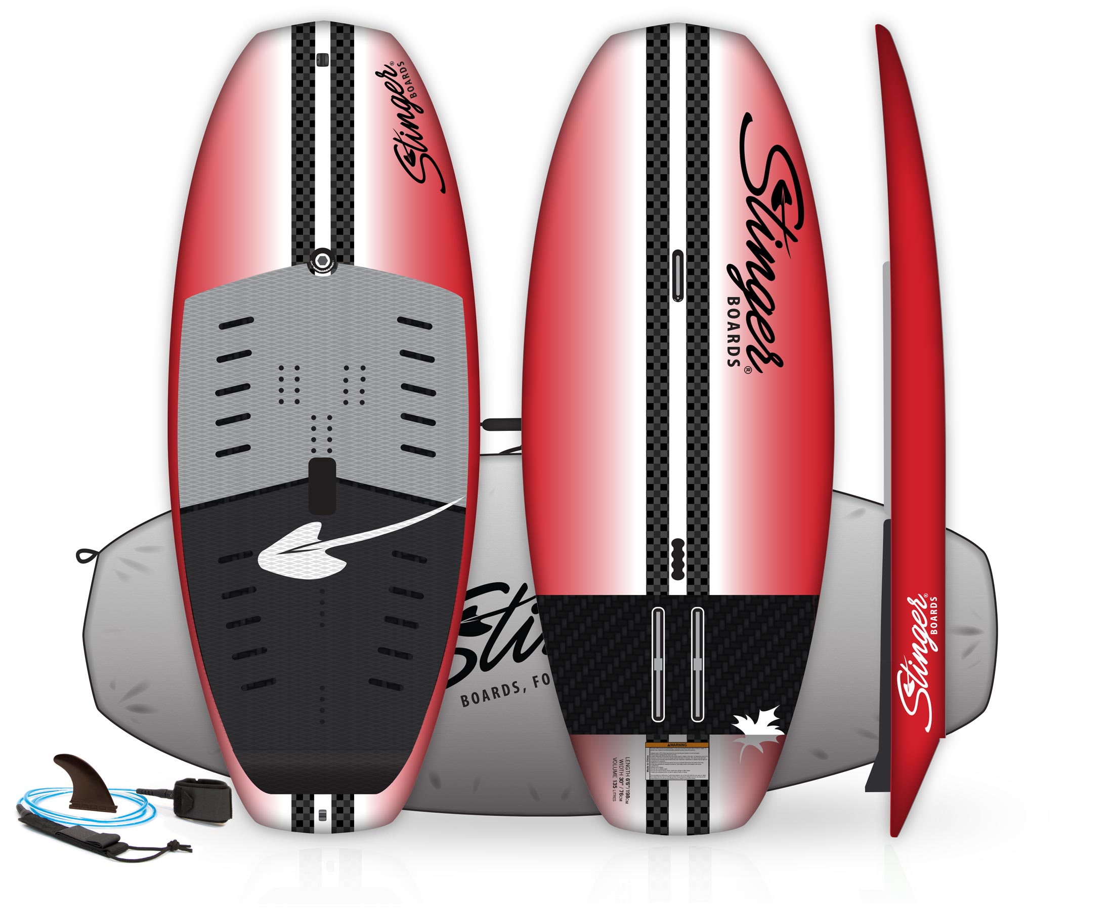 6'6" Wing Foil | SUP Board - Stinger Foils, Boards & Wings